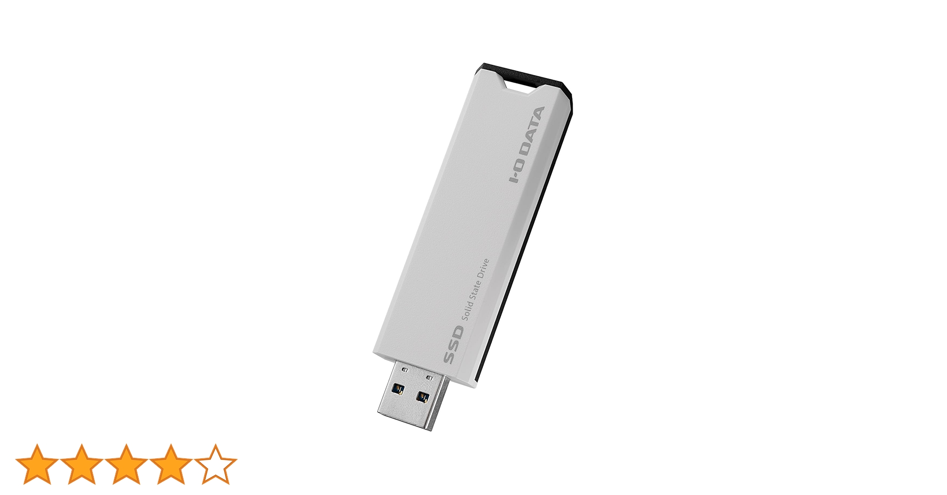 Amazon | IODATA SSD 外付け 2TB ホワイト×ブラック 小型
